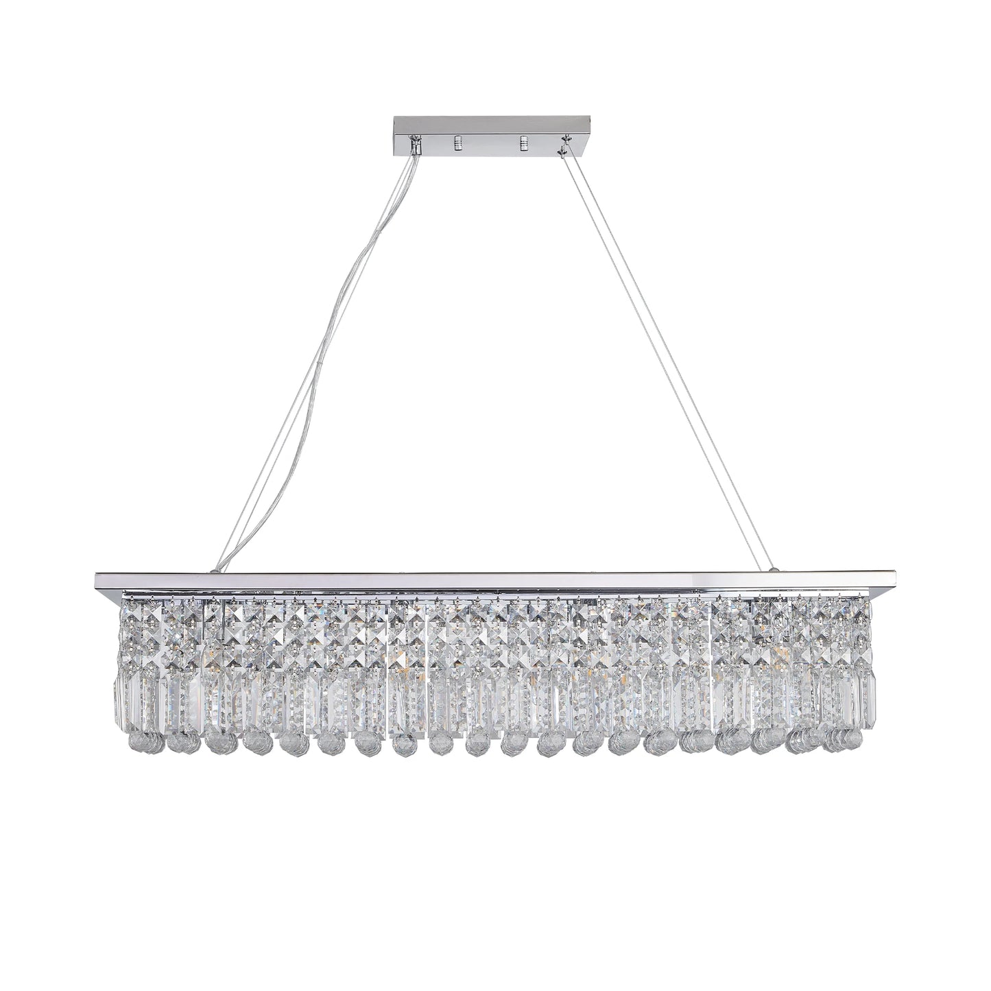 Modern Luxury Crystal Raindrop Chandelier