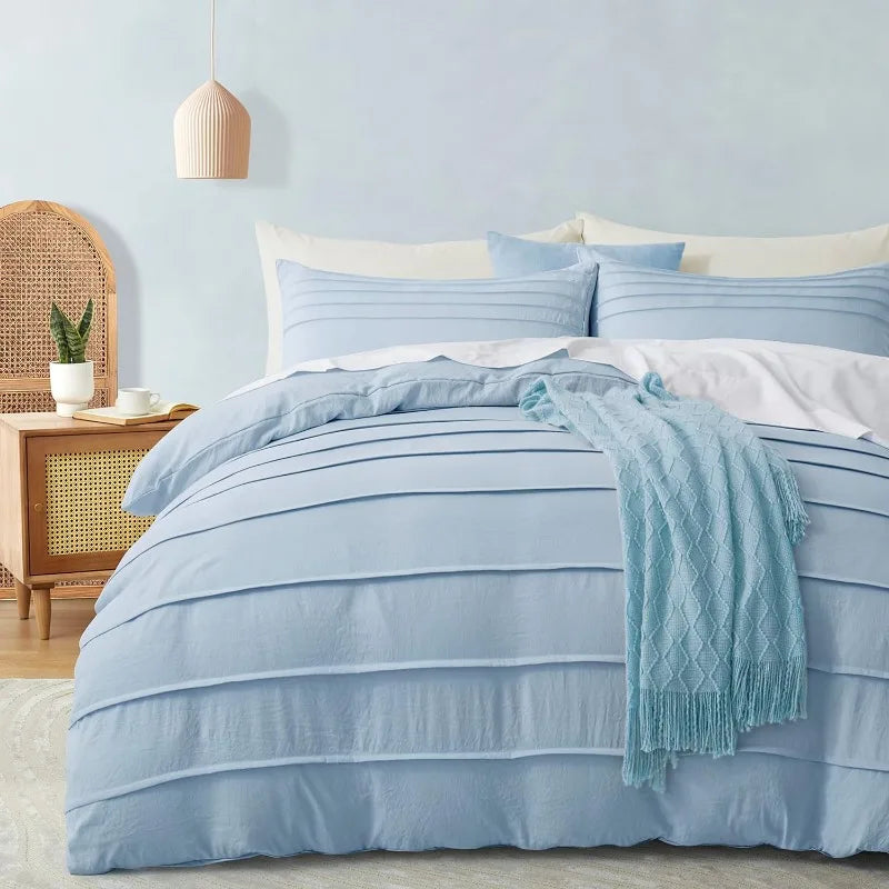 Pleated Duvet Cover