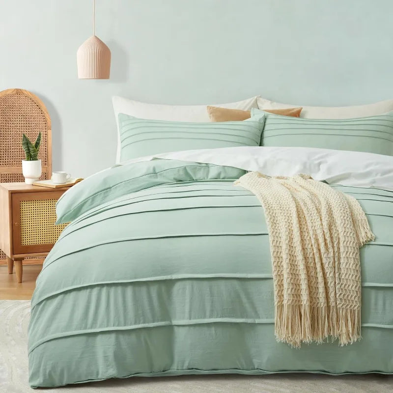 Pleated Duvet Cover