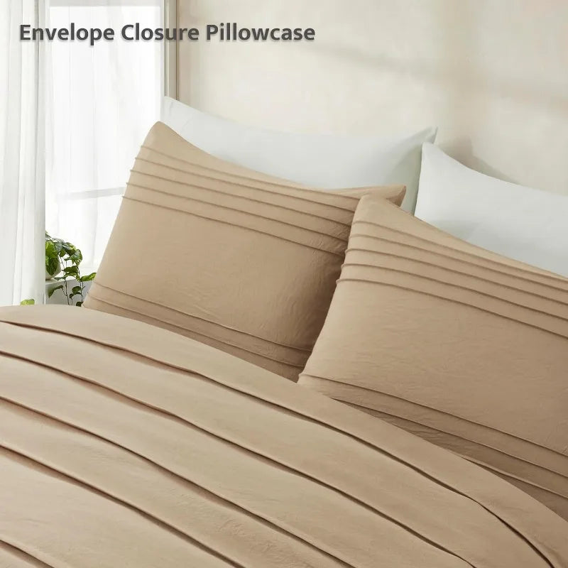 Pleated Duvet Cover