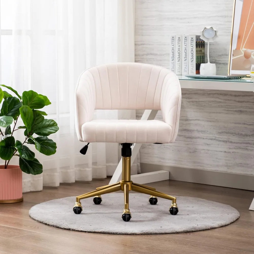 Upholstered Adjustable Desk Chair