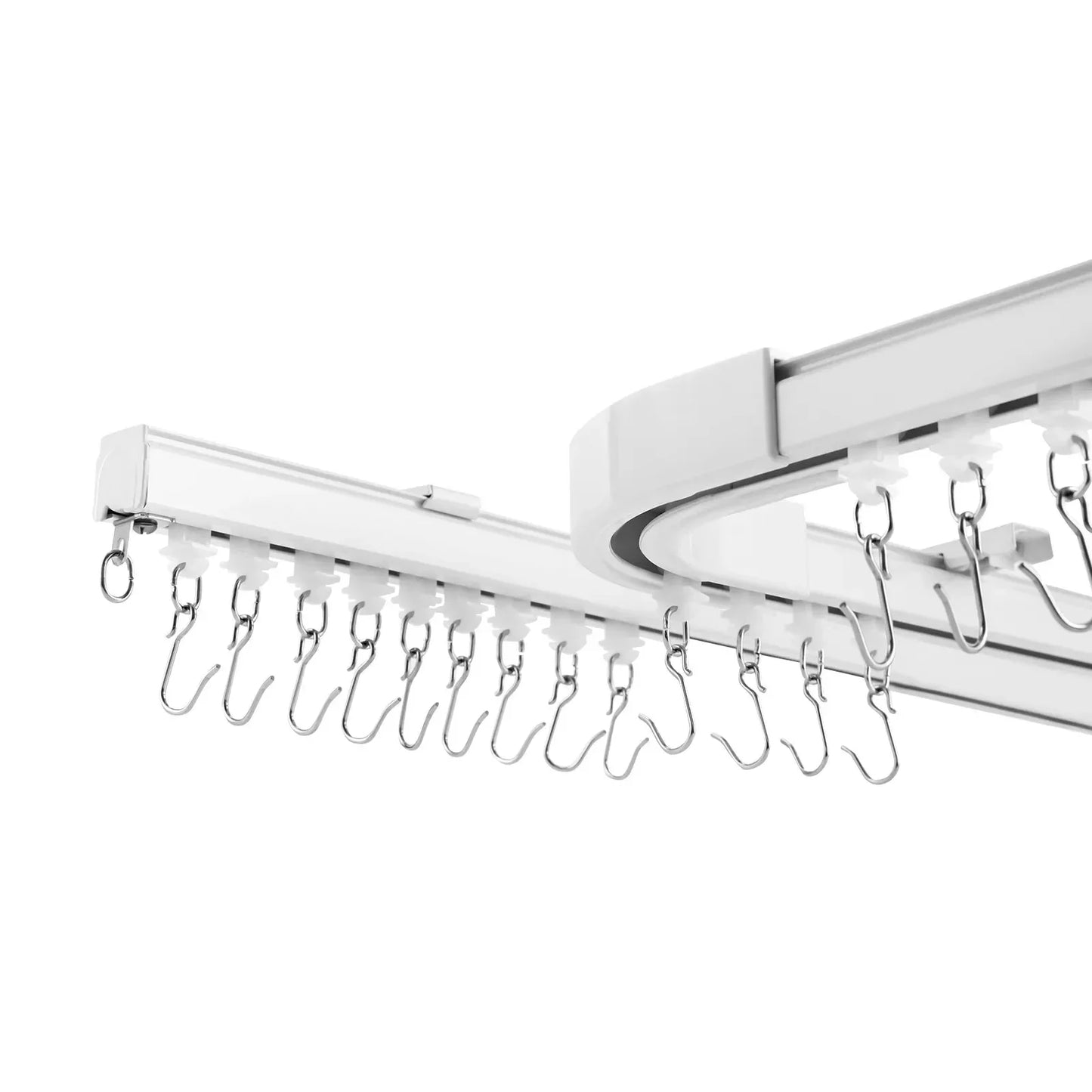 Heavy Duty Curtain Rail Set