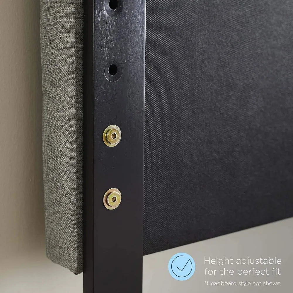 Tufted Queen Fabric and Wood Headboard