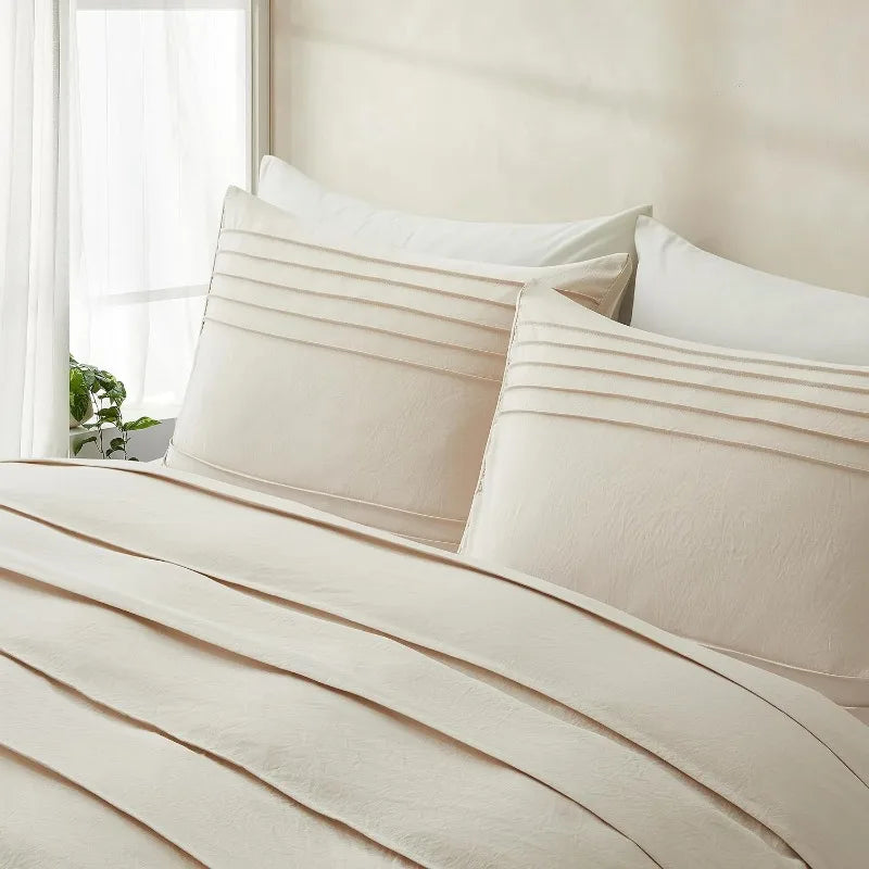 Pleated Duvet Cover