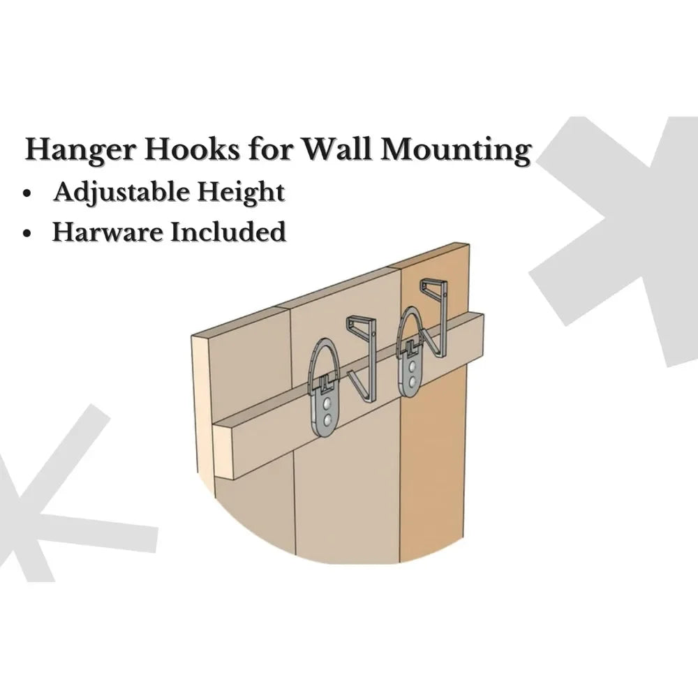 Gray Washed Wood Headboard, Farmhouse Design