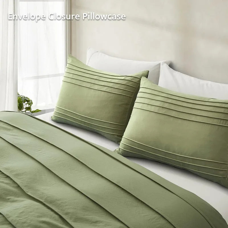 Pleated Duvet Cover