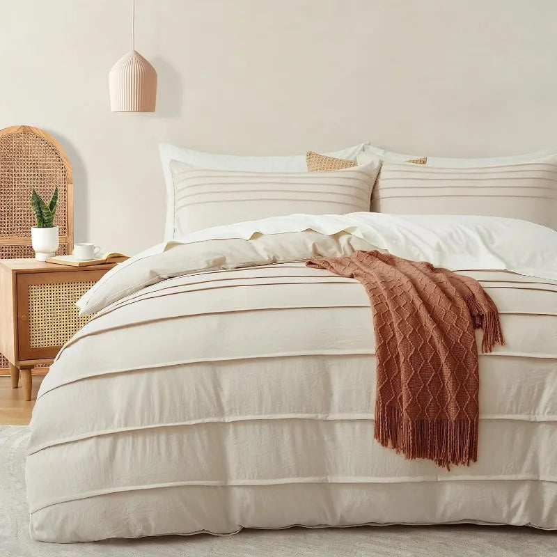 Pleated Duvet Cover
