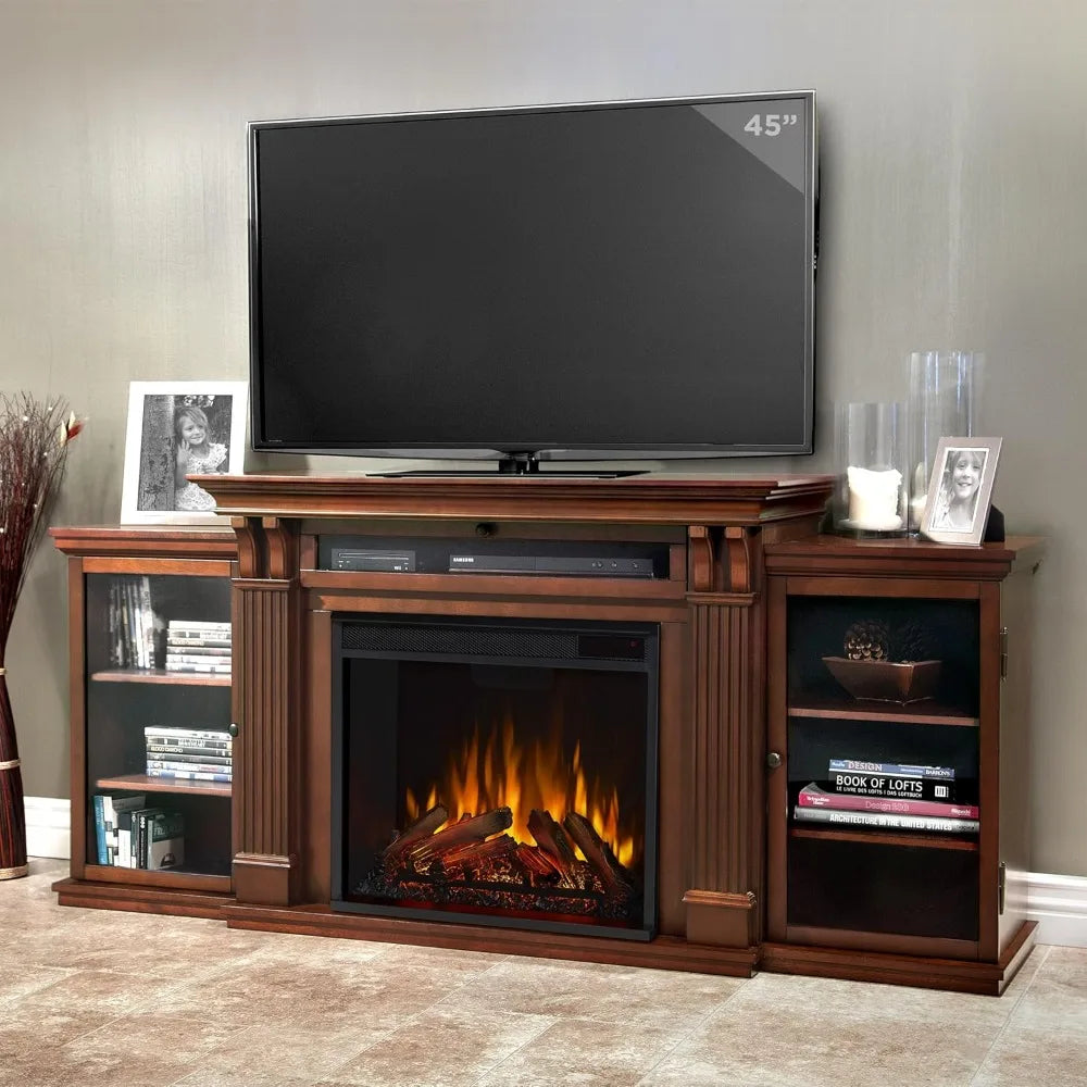 Electric Fireplace and Entertainment Center