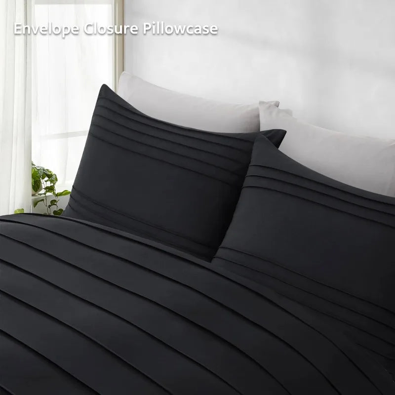 Pleated Duvet Cover