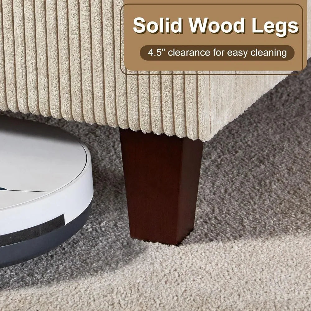 King Size Wingback Upholstered Platform Bed Frame, Wingback