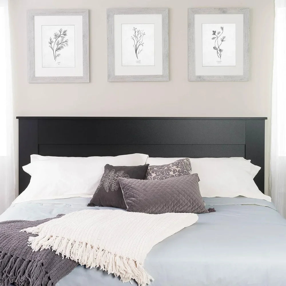 Stylish Flat Wood Panel Headboards
