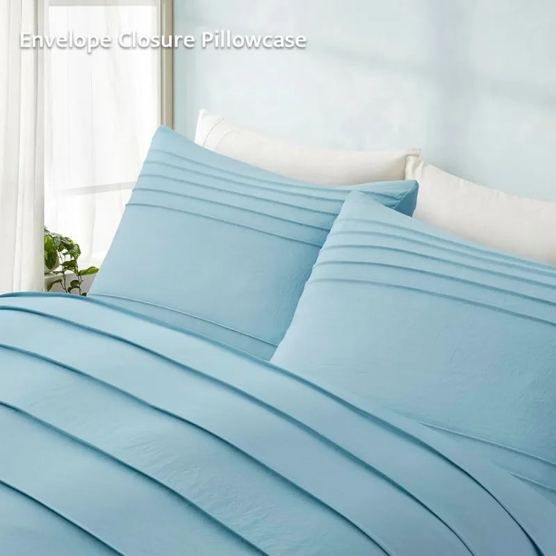 Pleated Duvet Cover
