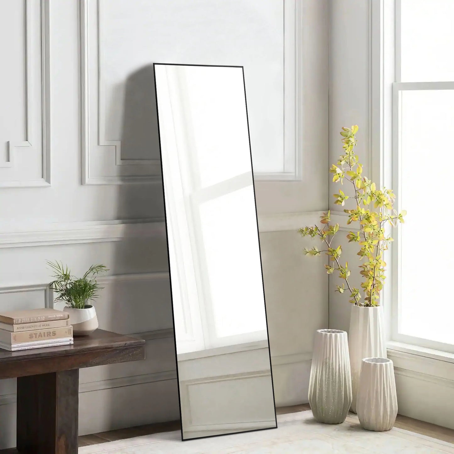 Full Body Wall Mirror with Stand