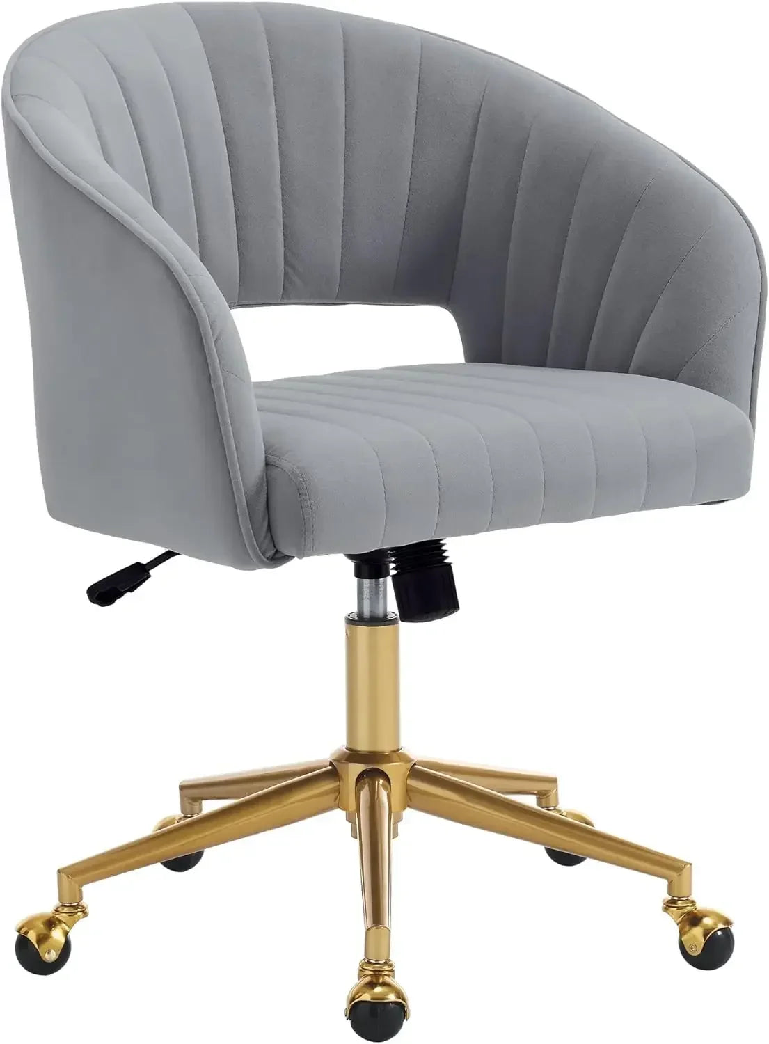 Upholstered Adjustable Desk Chair