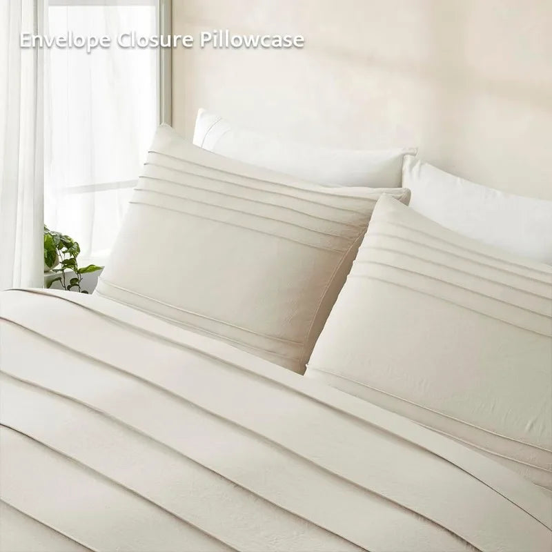 Pleated Duvet Cover