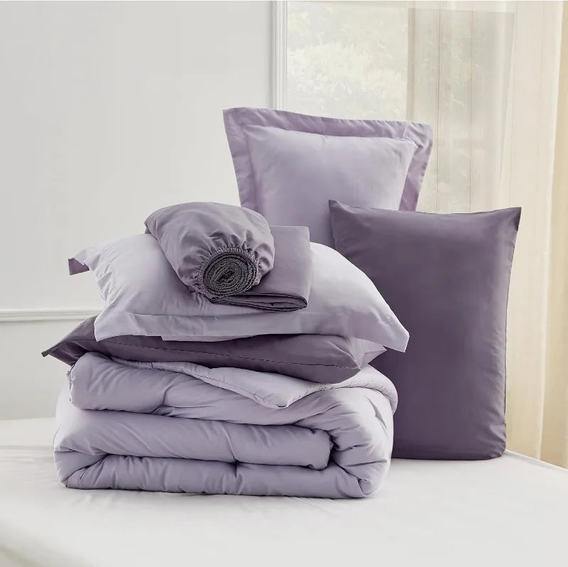 Queen Comforter Set , 7 Pieces