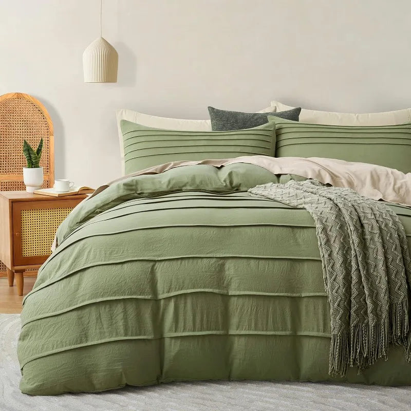 Pleated Duvet Cover