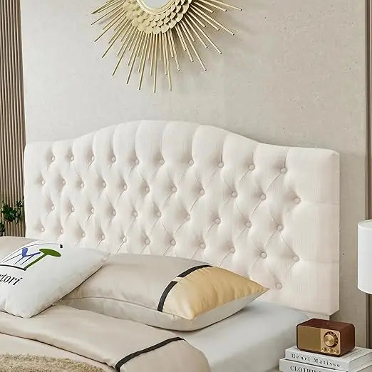 Upholstered Tufted Button Queen/Full Headboard
