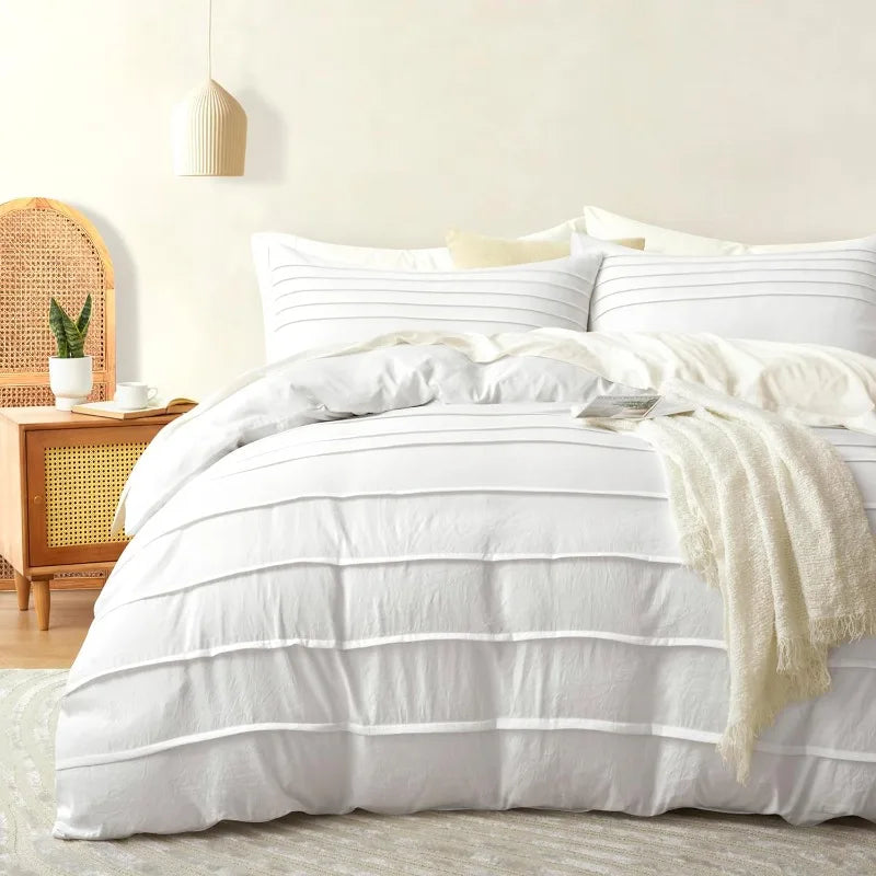Pleated Duvet Cover
