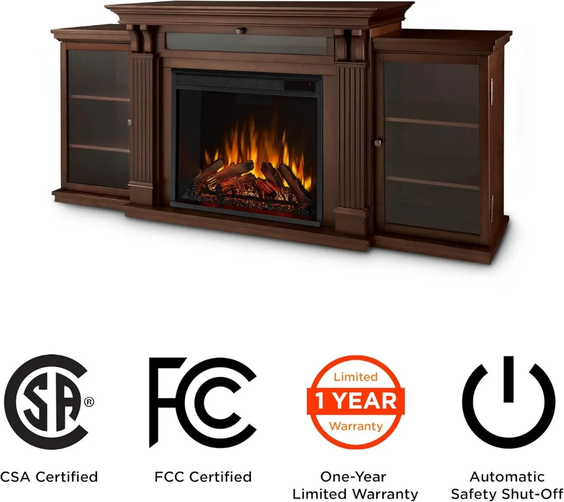 Electric Fireplace and Entertainment Center