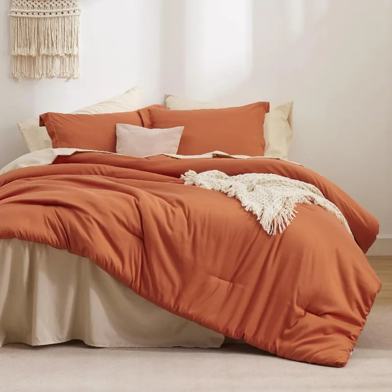 Queen Comforter Set , 7 Pieces