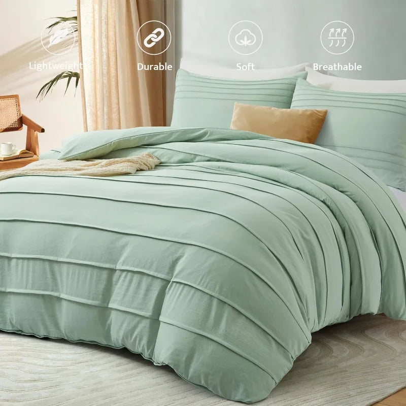 Pleated Duvet Cover