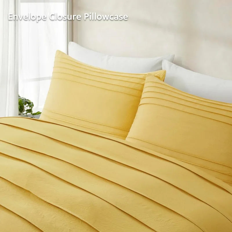 Pleated Duvet Cover