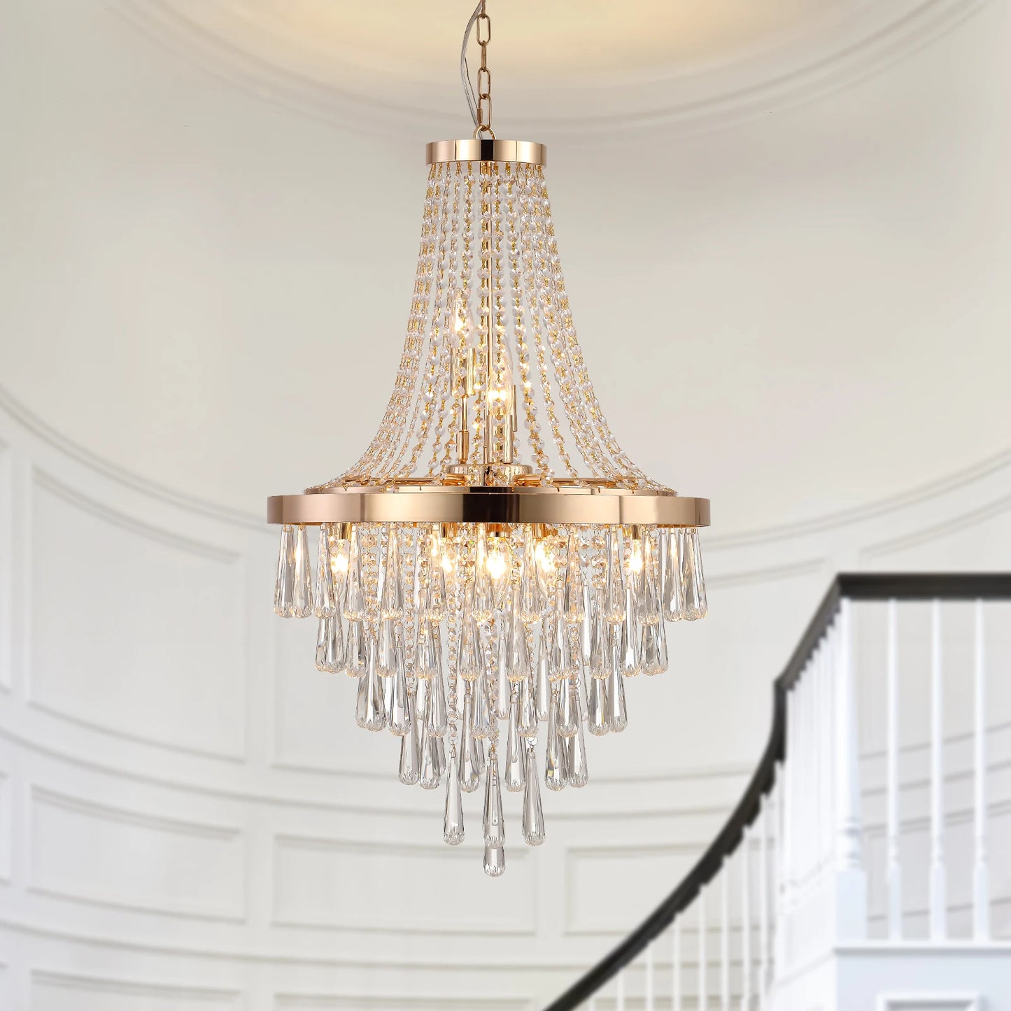Beautiful and Modern Crystal Chandelier