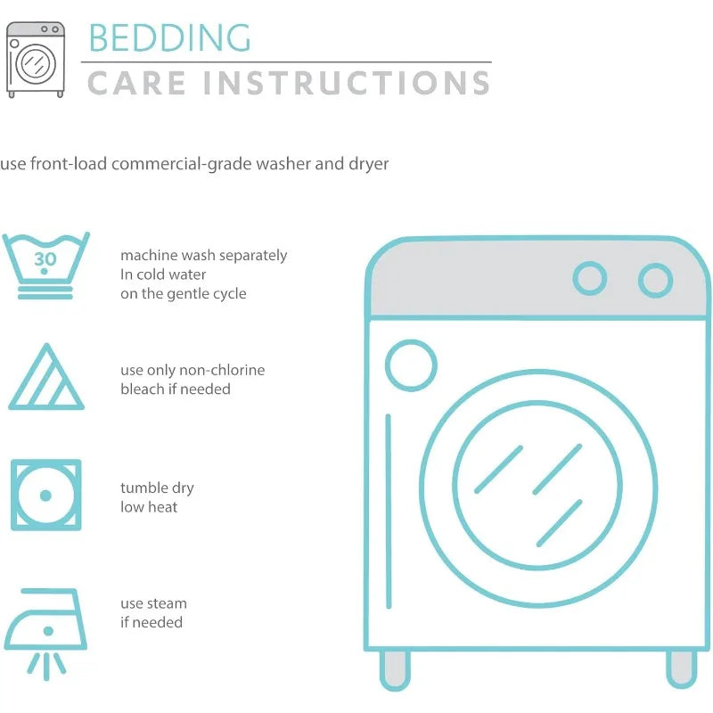 Ruffled Comforter Set With Shams