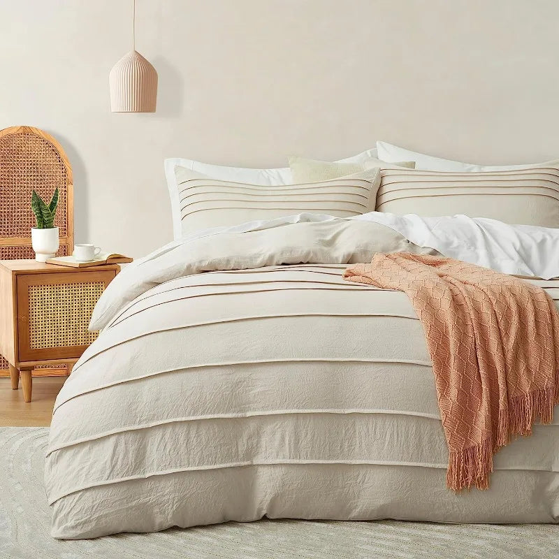 Pleated Duvet Cover