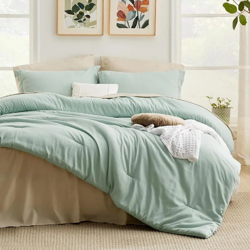 Queen Comforter Set , 7 Pieces