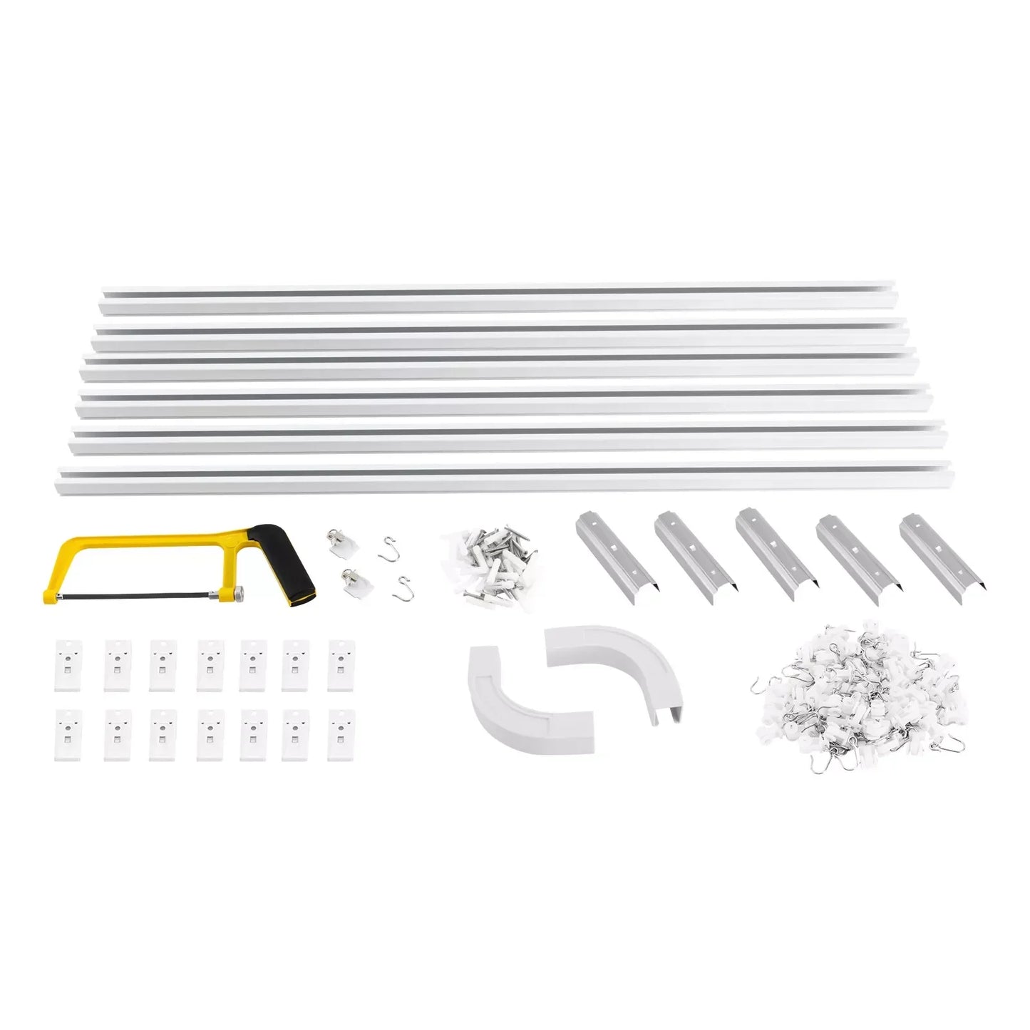 Heavy Duty Curtain Rail Set