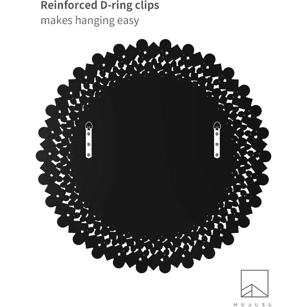 Gorgeous Luxury Wall Mirrors, Rectangular or Round