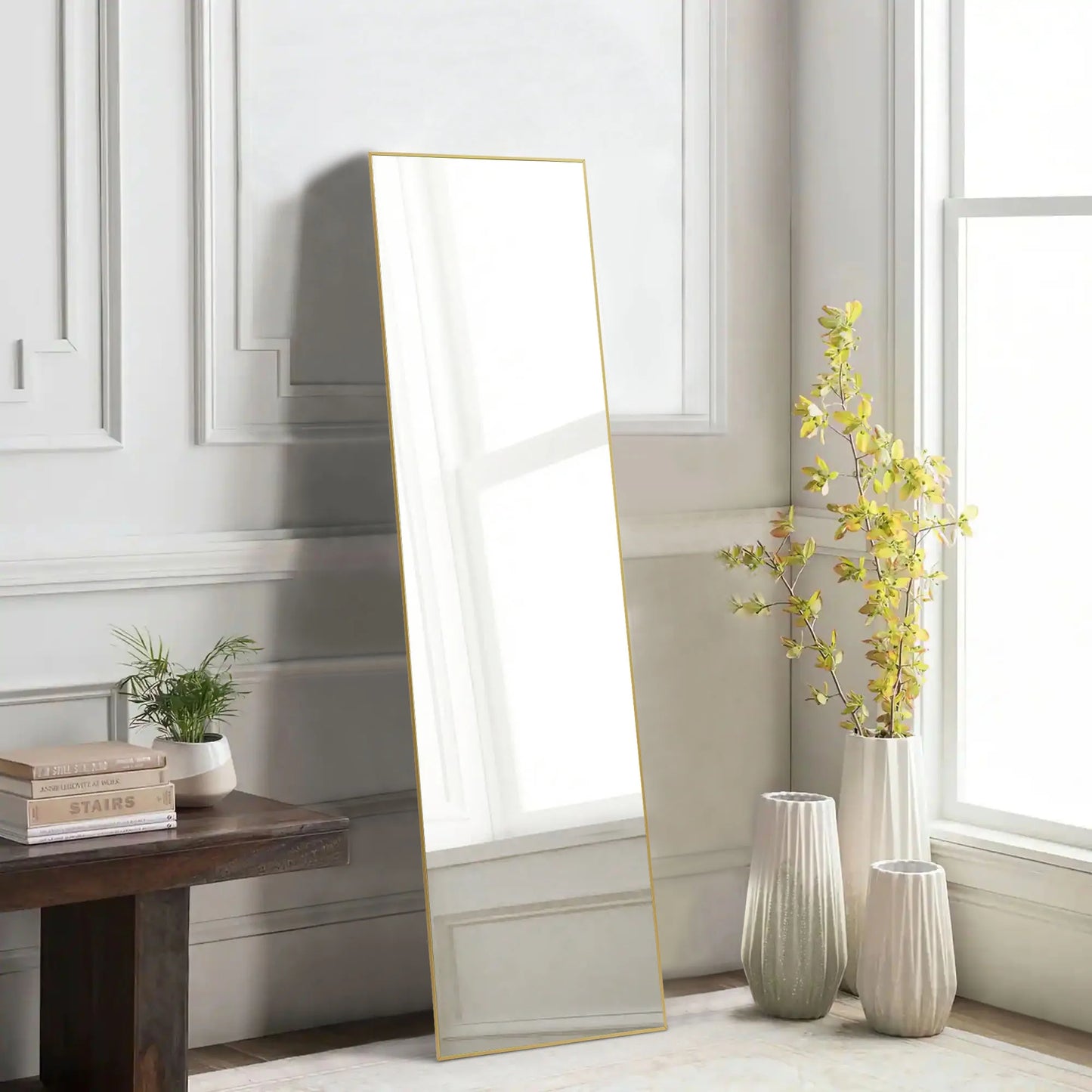 Full Body Wall Mirror with Stand