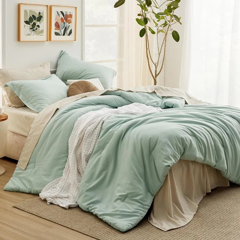 Queen Comforter Set , 7 Pieces