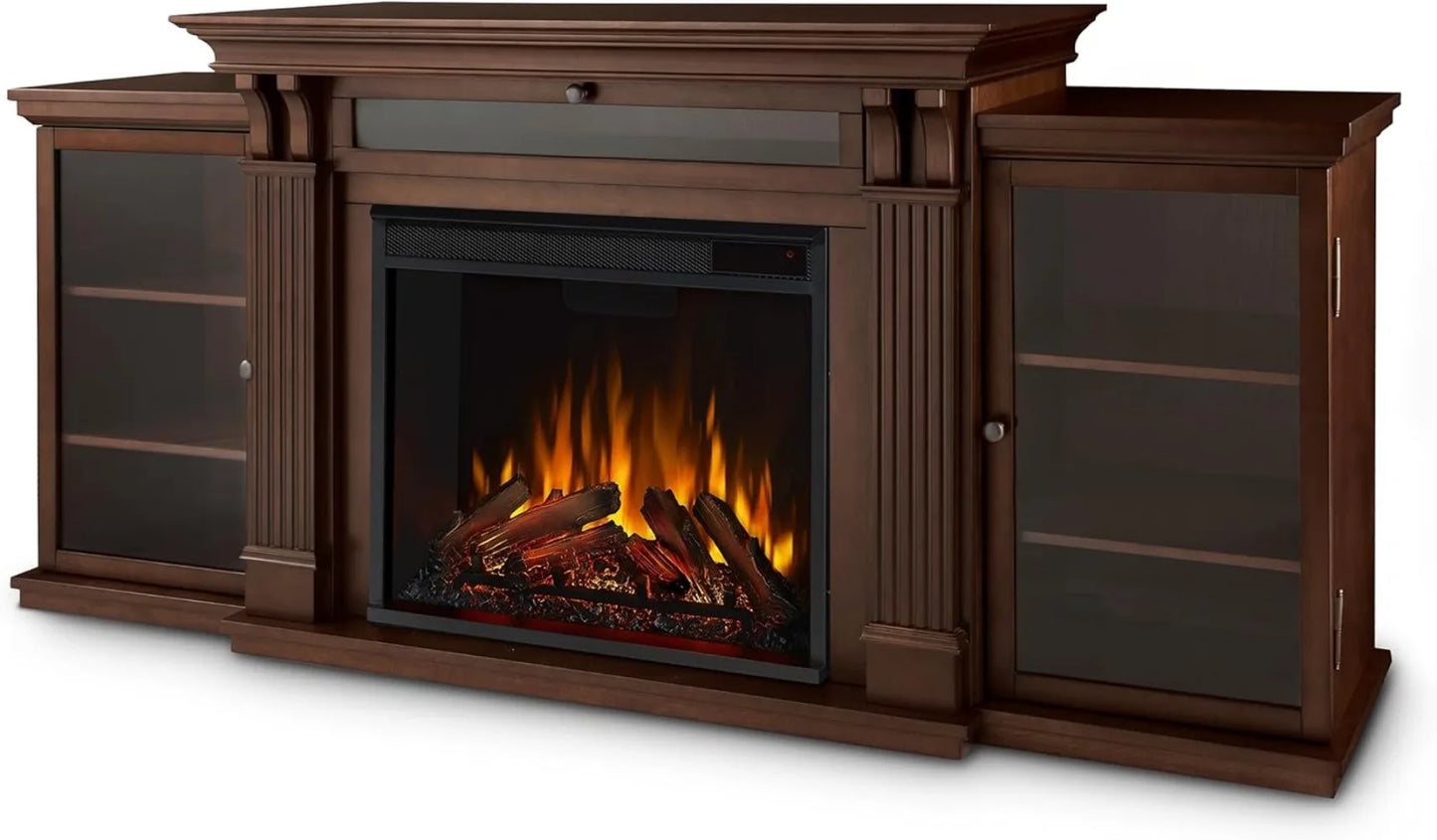 Electric Fireplace and Entertainment Center