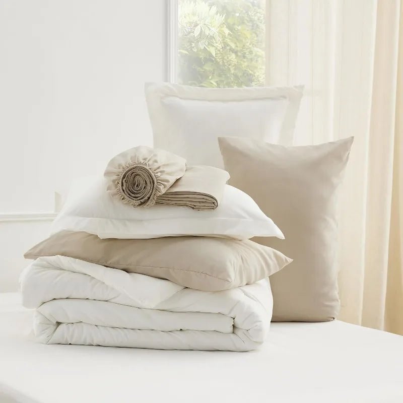 Queen Comforter Set , 7 Pieces