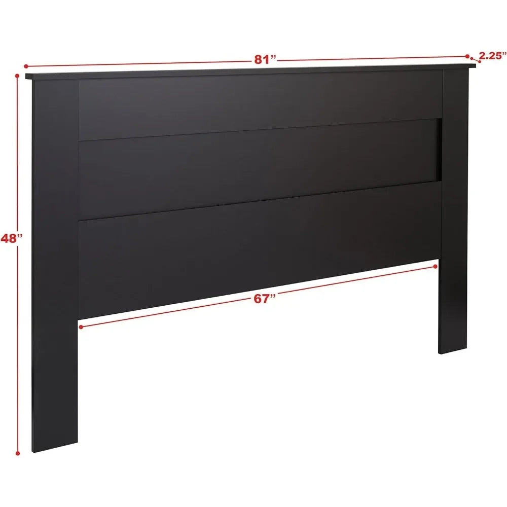 Stylish Flat Wood Panel Headboards