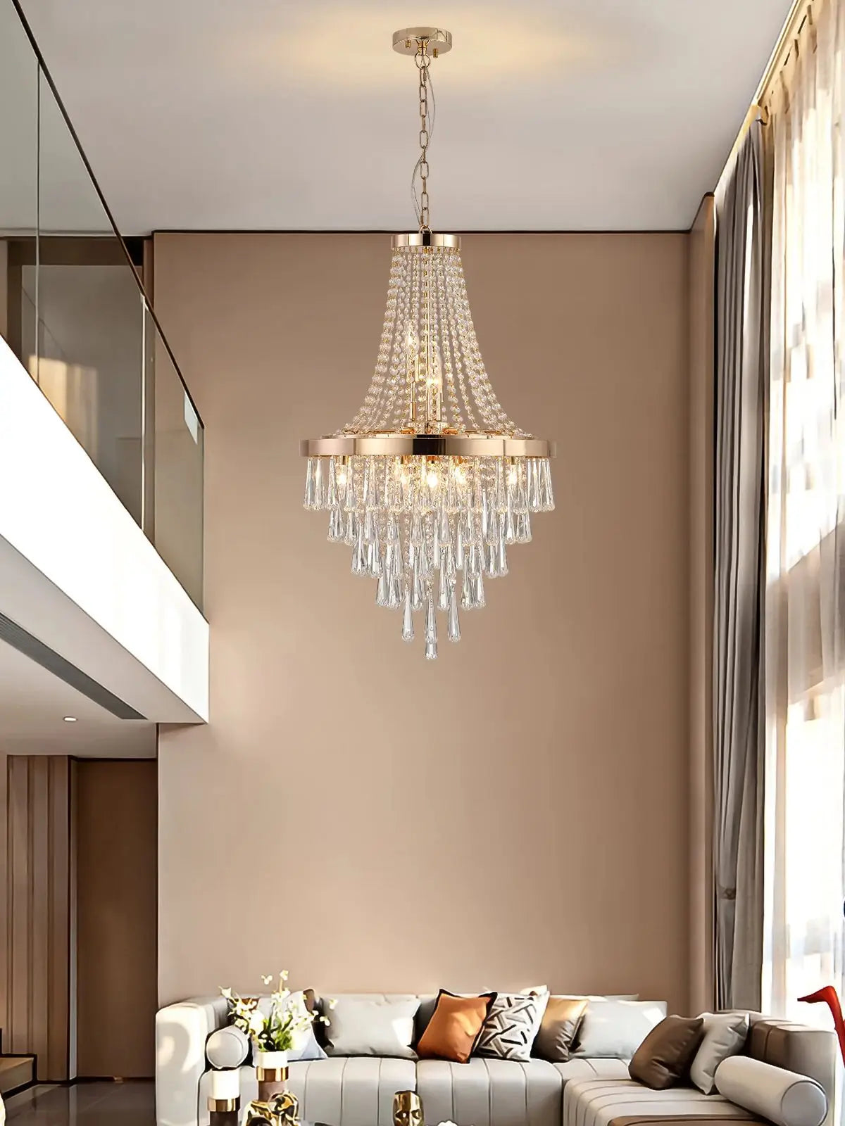 Beautiful and Modern Crystal Chandelier