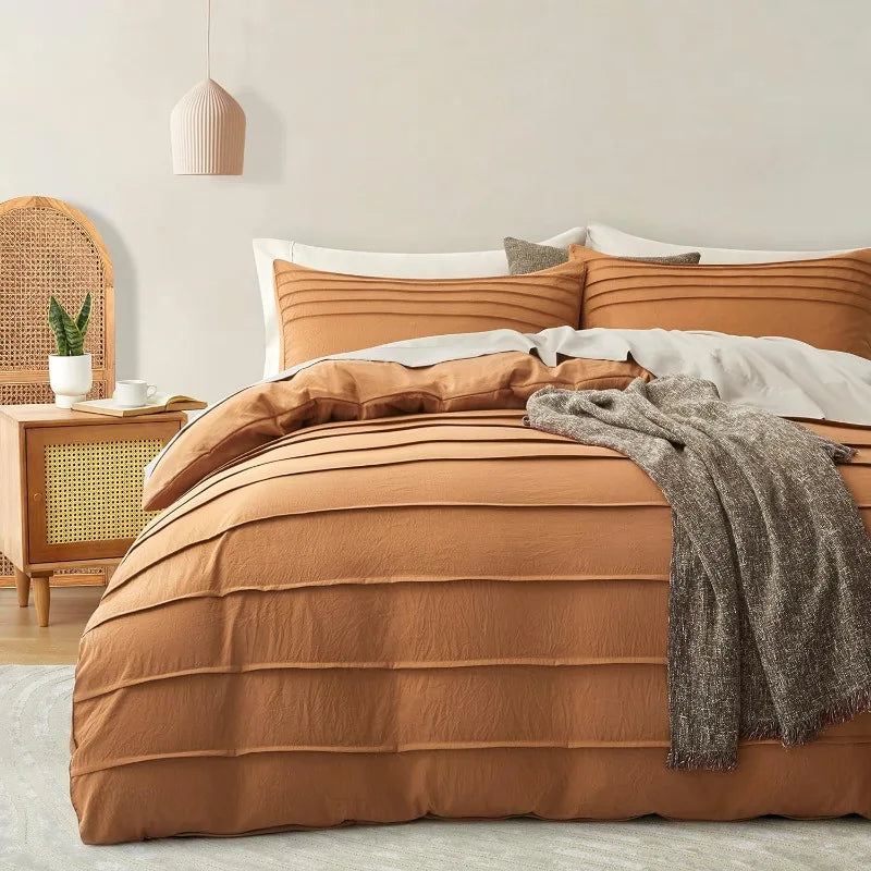 Pleated Duvet Cover