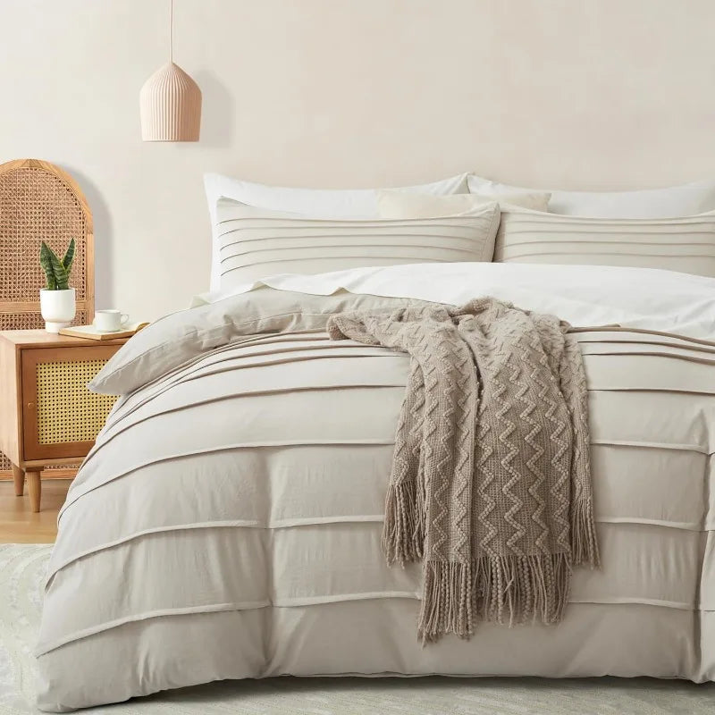 Pleated Duvet Cover