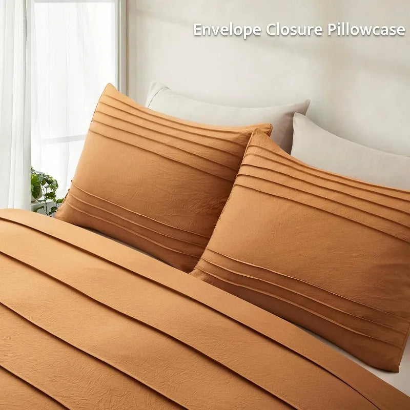 Pleated Duvet Cover