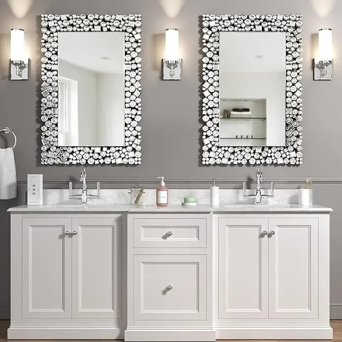 Gorgeous Luxury Wall Mirrors, Rectangular or Round