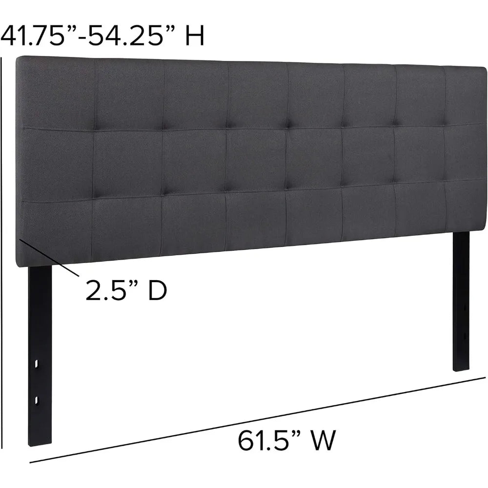 Quilted Tufted Queen Size Headboard