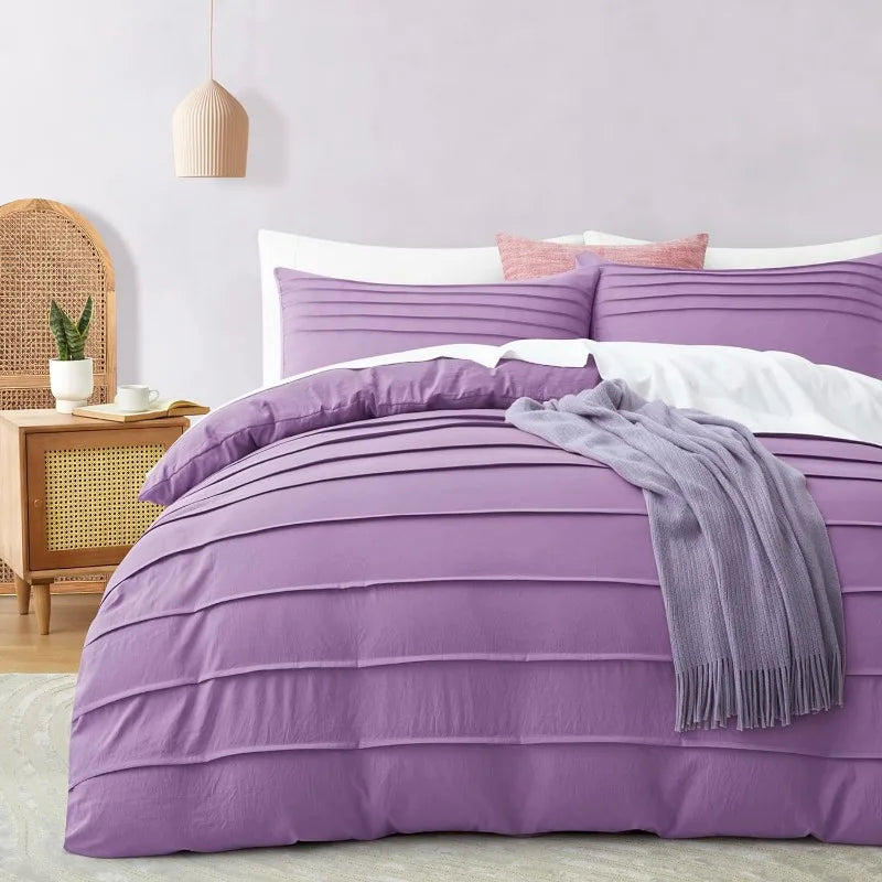 Pleated Duvet Cover