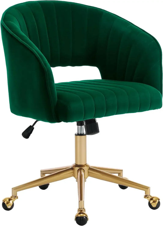 Upholstered Adjustable Desk Chair