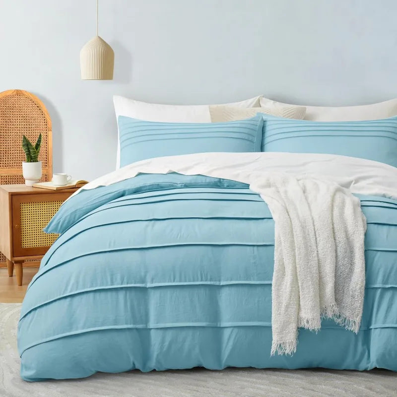 Pleated Duvet Cover