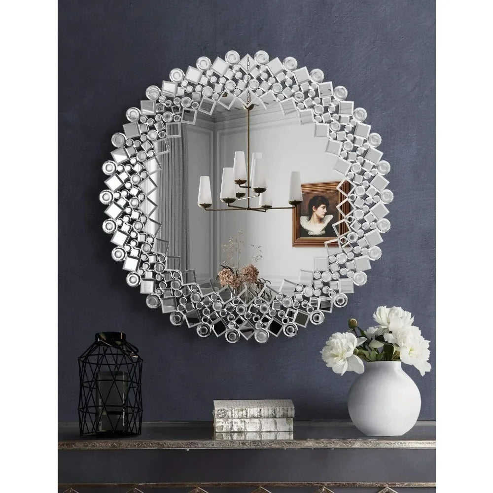 Gorgeous Luxury Wall Mirrors, Rectangular or Round